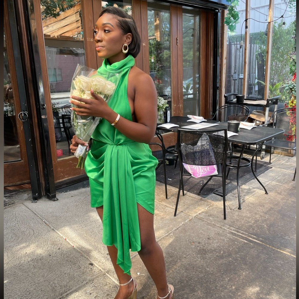 Ellaé Lisqué Drape Me Baby Dress